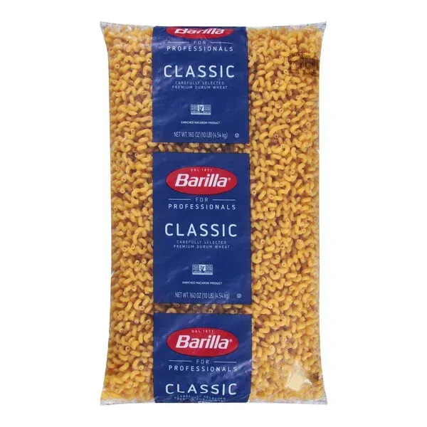 Barilla Cellentani Pasta - 10 lb