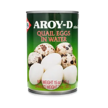 Aroy-D Quail Eggs in Water 15 oz