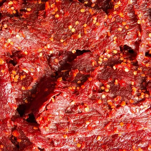 Spicy Lemon Grass Beef Jerky - Khô Bò Xả Ớt Cay - (0.5 lb 226g)