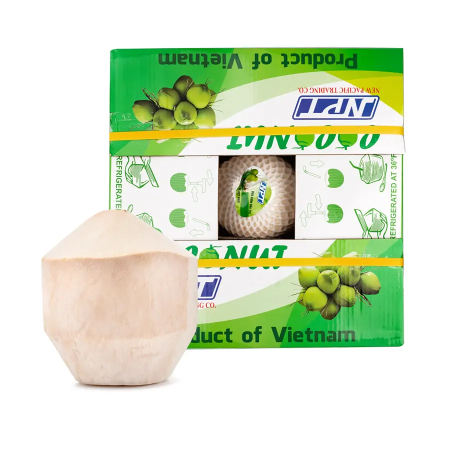 Vietnam Hybrid Siamese Coconuts 9ct 1 case