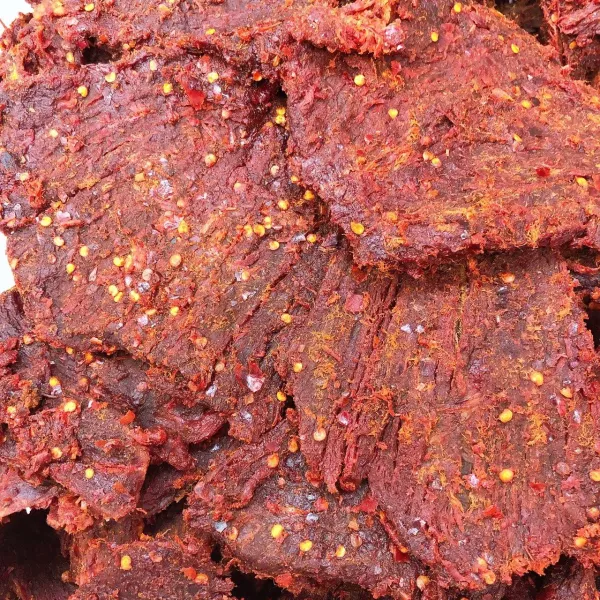 Spicy Frank Beef Jerky - Khô Bò Cay Kiểu Pháp - (0.5 lb 226g) | Dakoli