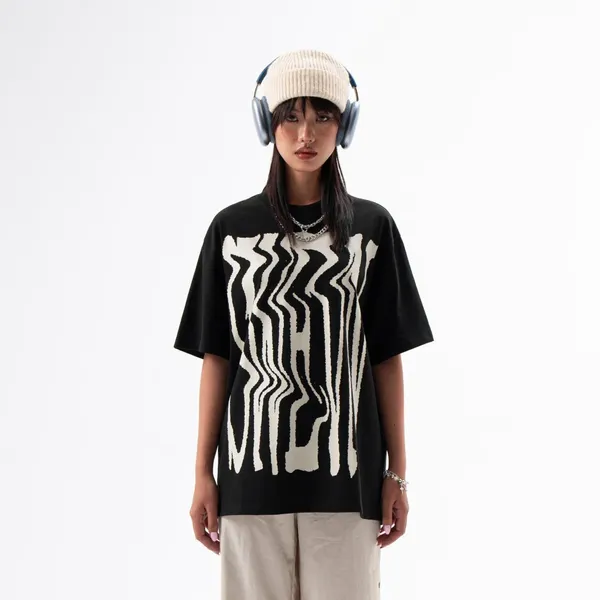 SWEVN Tee - Black | Bestselling 100% Cotton T-shirt with European Fit