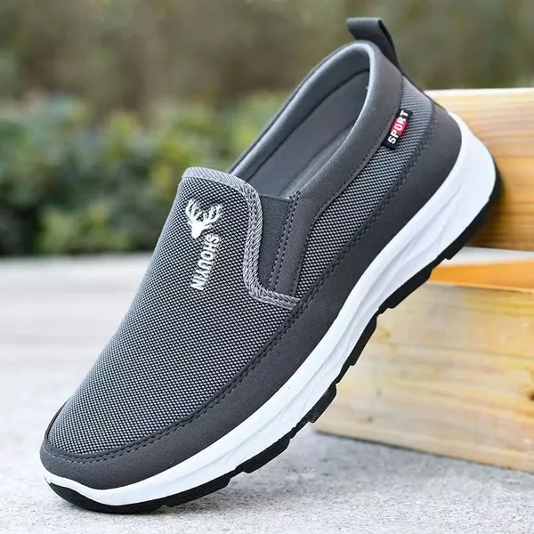 Hongyan Mesh Breathable Casual Men's Shoes Versatile Sports Shoes Men's Mesh Walking Shoes Wholesale