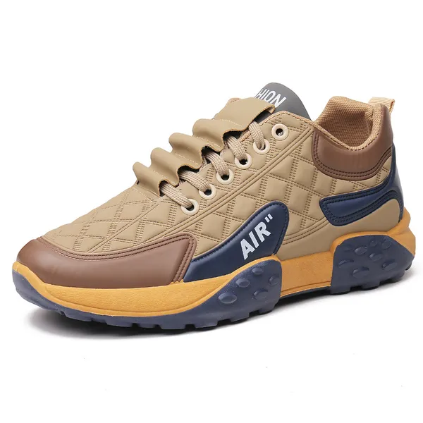 2024 Trendy Men's Low-Top Sports Running Shoes Versatile Lightweight Breathable Mesh Lining for Winter Spring Autumn Seasons