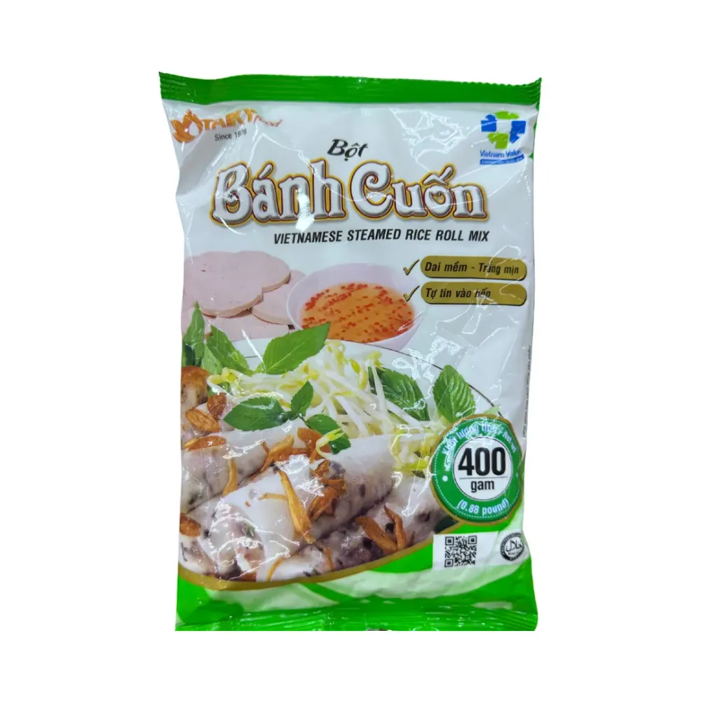 Tai Ky Foods Vietnamese Steam Rice Roll Mix Flour ( Bột Bánh Cuốn ) - 400g 14oz